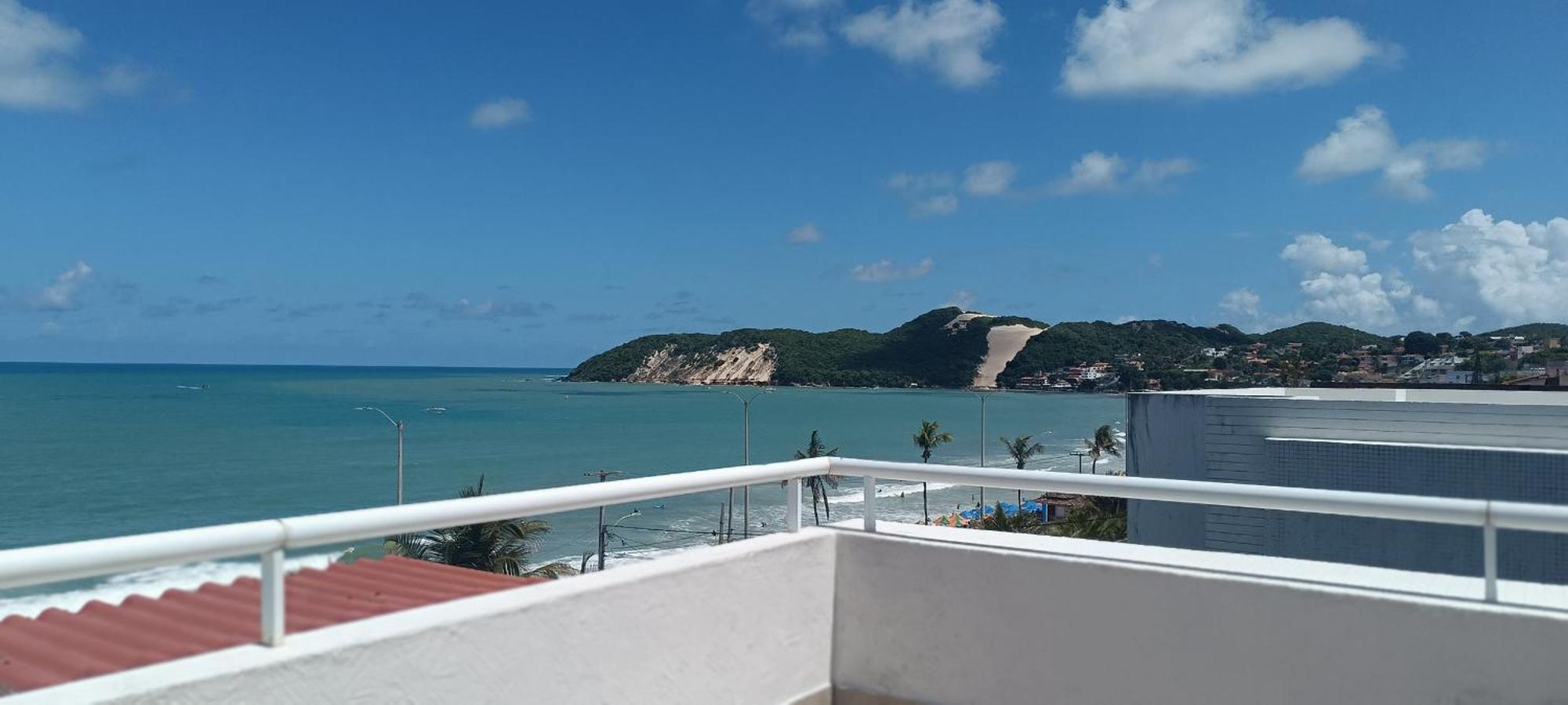 Edy Hospedagens Beira-Mar Flat 310 Com Vista Para O Morro Do Careca, Piscina E Localizacao Privilegiada Natal Exteriör bild