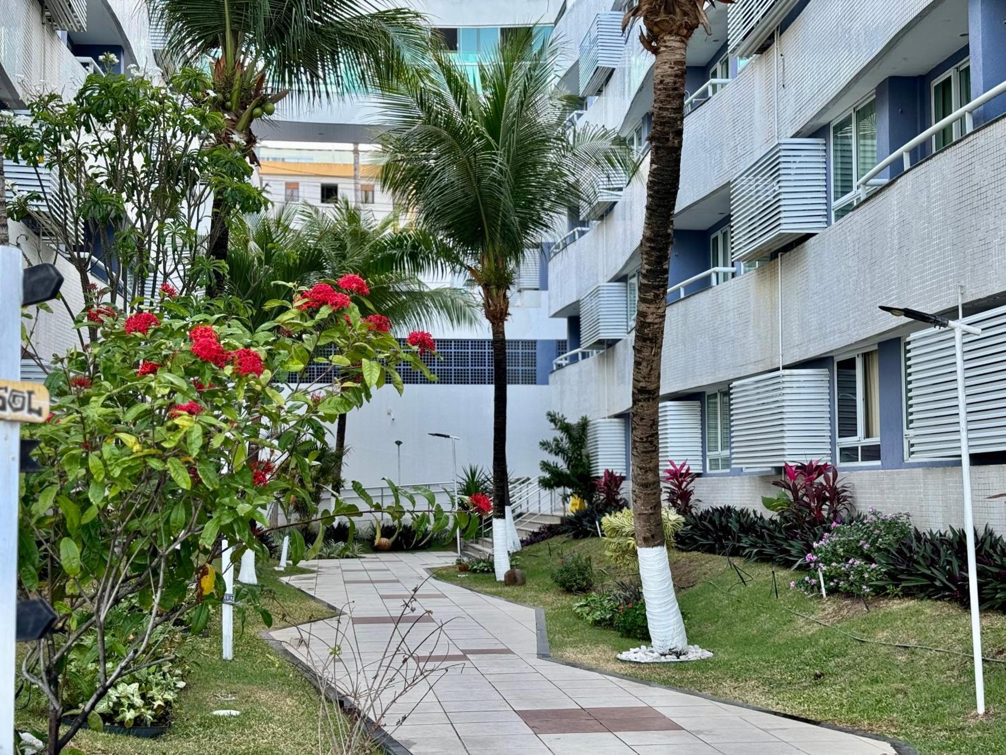 Edy Hospedagens Beira-Mar Flat 310 Com Vista Para O Morro Do Careca, Piscina E Localizacao Privilegiada Natal Exteriör bild