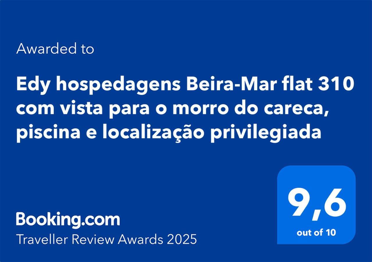 Edy Hospedagens Beira-Mar Flat 310 Com Vista Para O Morro Do Careca, Piscina E Localizacao Privilegiada Natal Exteriör bild